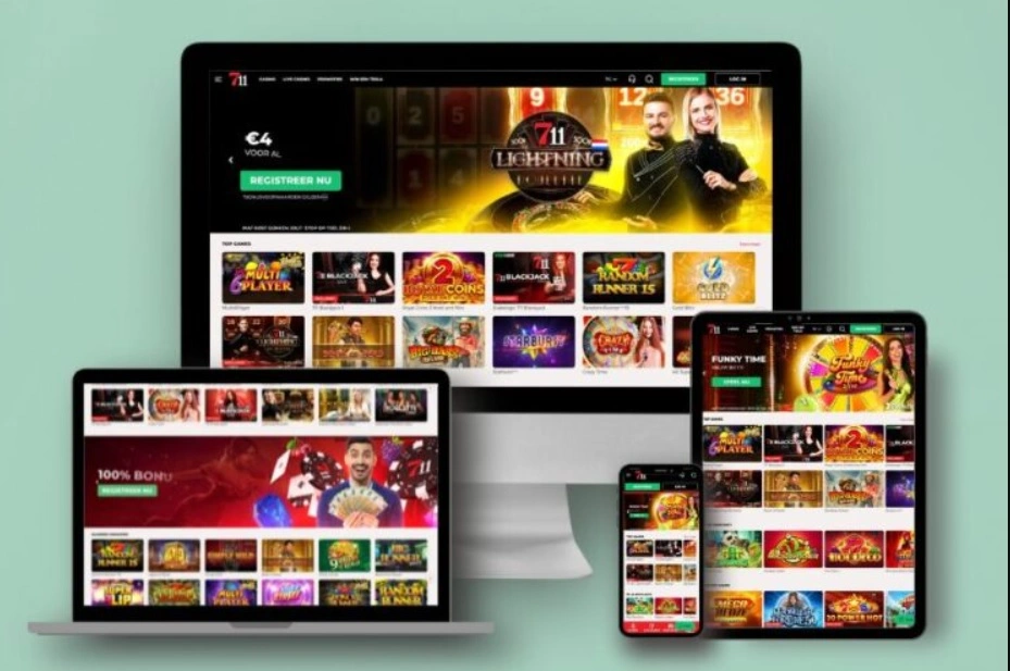 Captura de la App de 711 Casino